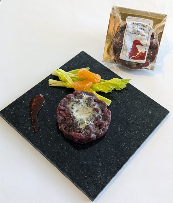 tartare d'émeu