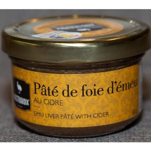 pâté de foie d'émeu au cidre